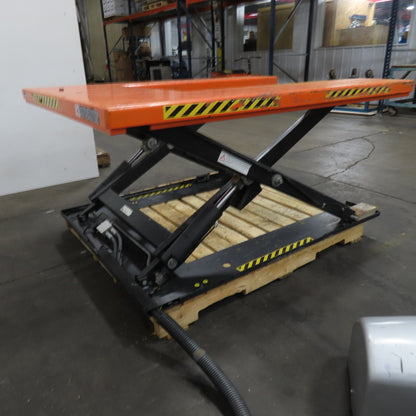Noble lift HTF-U 1.1 Ton U-Shape Low Profile Electric Lift Table 115V 1Ph