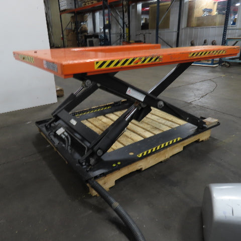 Noble lift HTF-U 1.1 Ton U-Shape Low Profile Electric Lift Table 115V 1Ph