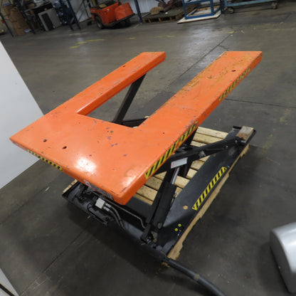 Noble lift HTF-U 1.1 Ton U-Shape Low Profile Electric Lift Table 115V 1Ph