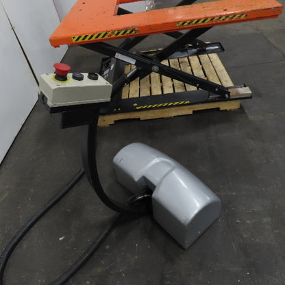 Noble lift HTF-U 1.1 Ton U-Shape Low Profile Electric Lift Table 115V 1Ph