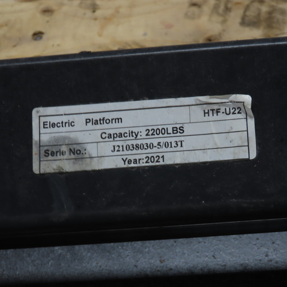 Noble lift HTF-U 1.1 Ton U-Shape Low Profile Electric Lift Table 115V 1Ph