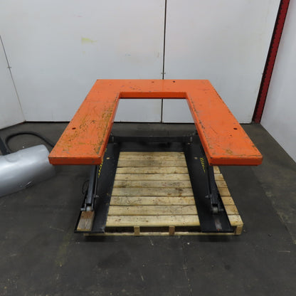 Noble lift HTF-U 1.1 Ton U-Shape Low Profile Electric Lift Table 115V 1Ph