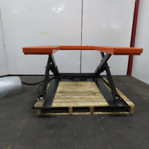 Noble lift HTF-U 1.1 Ton U-Shape Low Profile Electric Lift Table 115V 1Ph