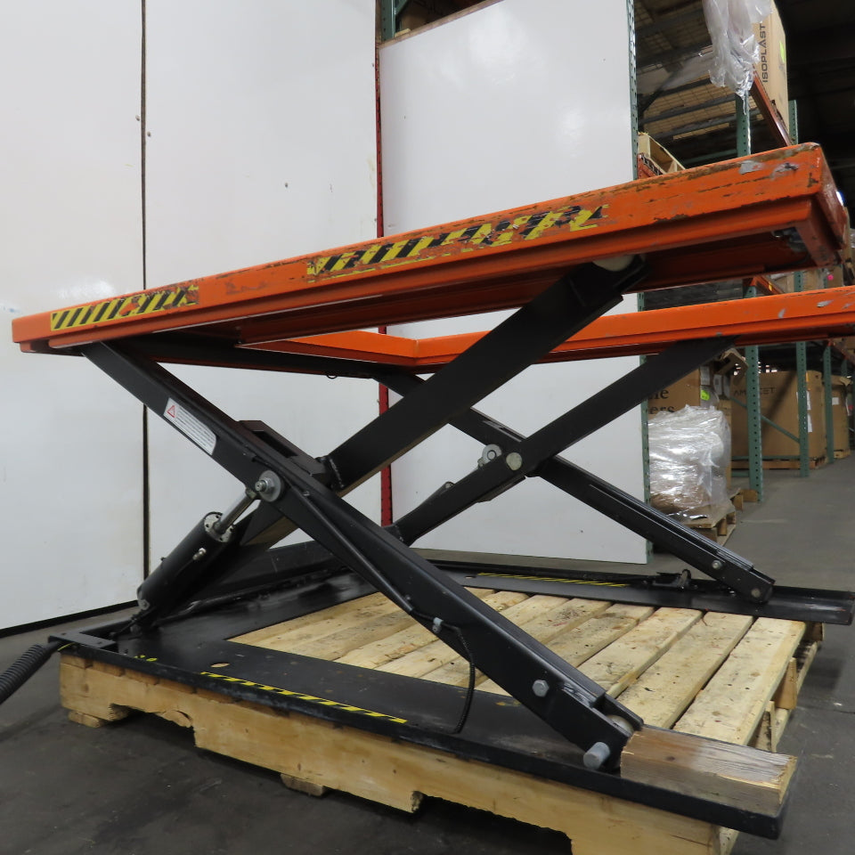 Noble lift HTF-U 1.1 Ton U-Shape Low Profile Electric Lift Table 115V 1Ph