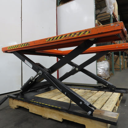 Noble lift HTF-U 1.1 Ton U-Shape Low Profile Electric Lift Table 115V 1Ph