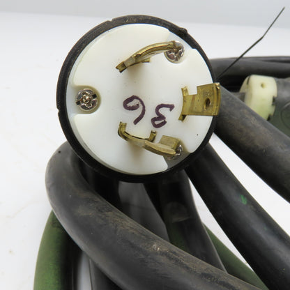 30A 3 Wire RV Recreational Vehicle Extension Cable 36'