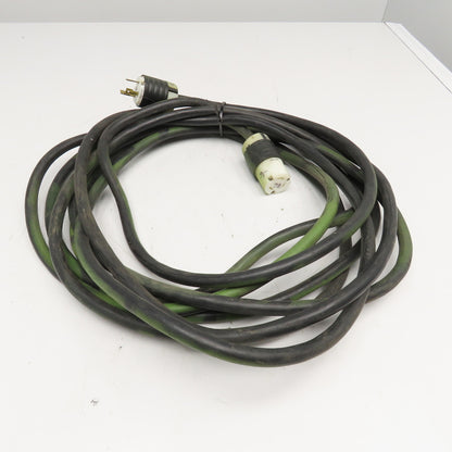 30A 3 Wire RV Recreational Vehicle Extension Cable 36'