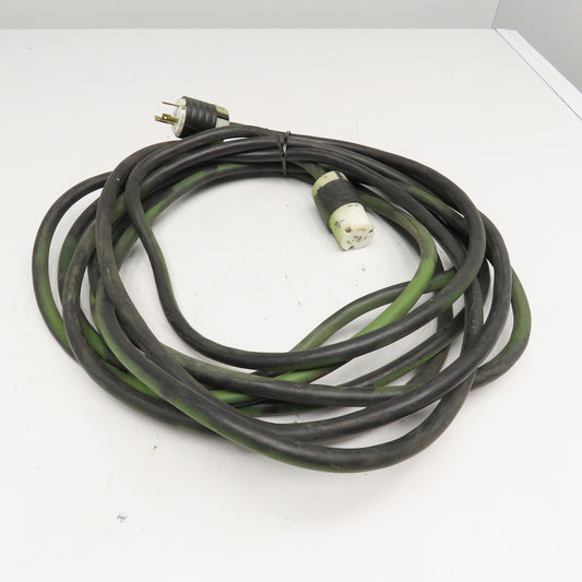 30A 3 Wire RV Recreational Vehicle Extension Cable 36'