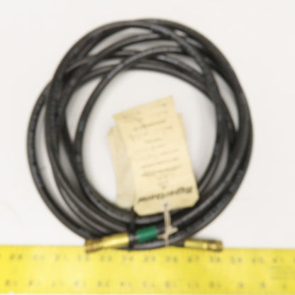 Hypertherm 024065 1/4" Black W/ Green #4 Hose Assembly 15'