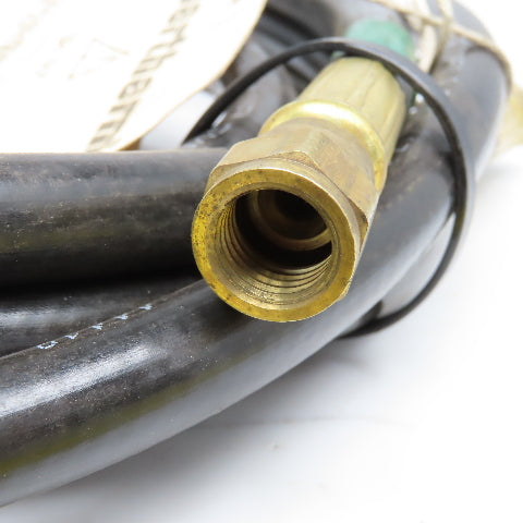 Hypertherm 024065 1/4" Black W/ Green #4 Hose Assembly 15'
