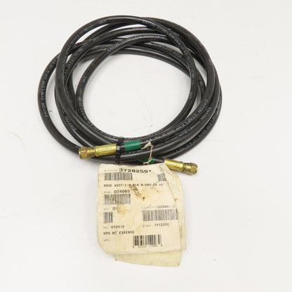 Hypertherm 024065 1/4" Black W/ Green #4 Hose Assembly 15'