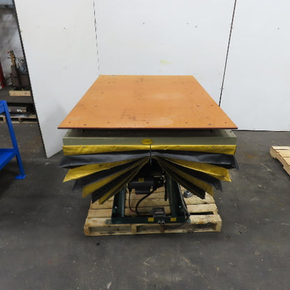 Southworth LS2-36 2000Lb Hydraulic Scissor Lift Table W/60"x42" Rotary Top 115V