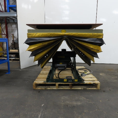 Southworth LS2-36 2000Lb Hydraulic Scissor Lift Table W/60"x42" Rotary Top 115V