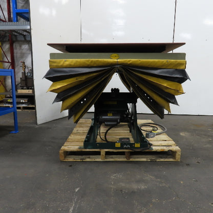 Southworth LS2-36 2000Lb Hydraulic Scissor Lift Table W/60"x42" Rotary Top 115V