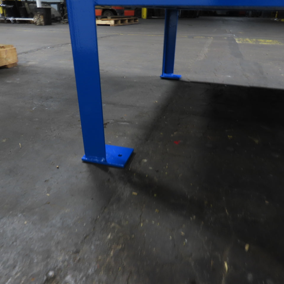 58"x 34" Steel Welding Assembly Fabrication Table Bench 35" Tall W/ Shelf