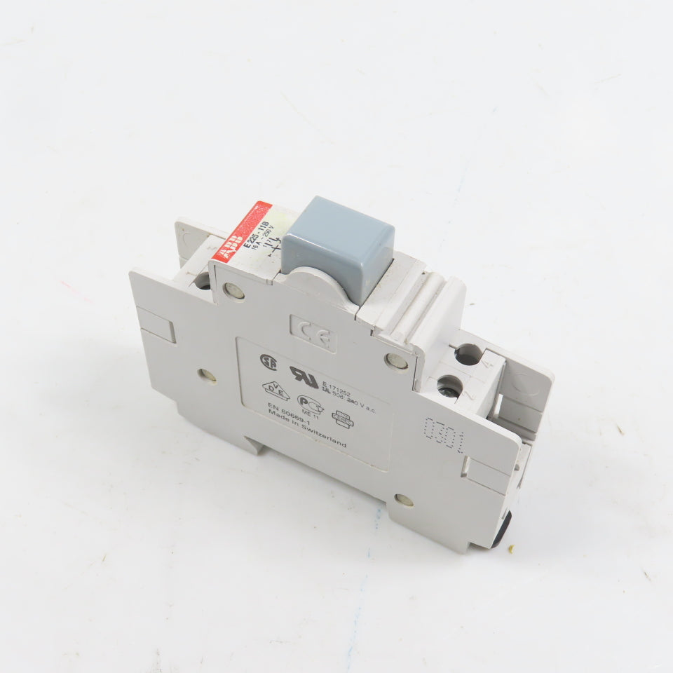 ABB E225-11B 16A 250V Push Button Circuit Breaker