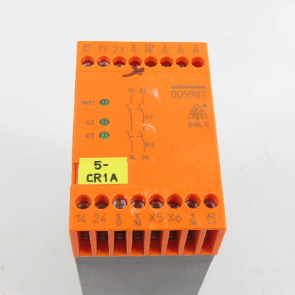 E. Dold & Sohne BD5987.02/001 SafeMaster Emergency Stop Module Relay 5A 250V