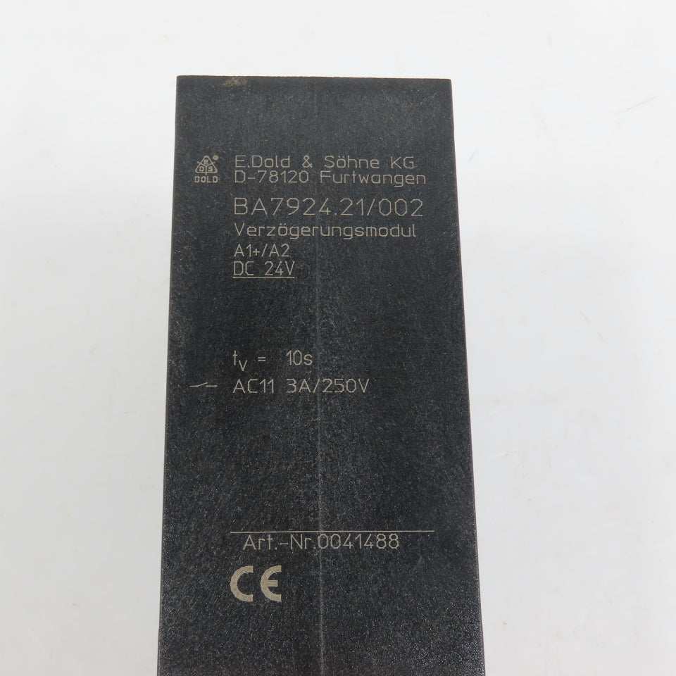 E. Dold & Sohne BA7924.21/002 SafeMaster Time Delay Relay 3A 250V