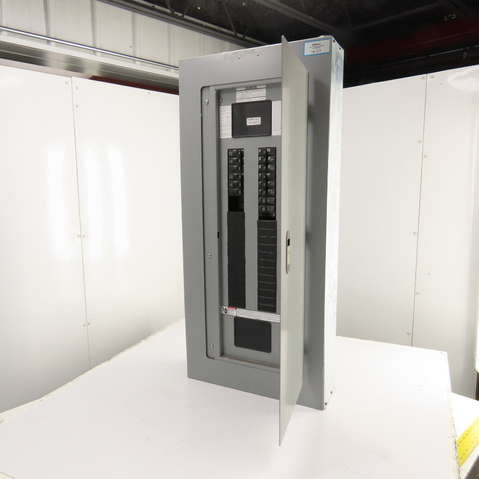Siemens P1B42ML125CTS 125A 42 Space Panelboard Load Center 240/120V 3PH 4-Wire
