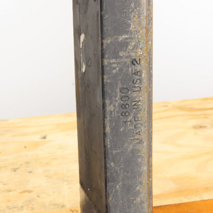 Kenhar K-547 Class II 2 16" Tapered Forklift Forks W/ Latches 35-1/2x4" Set Of 2
