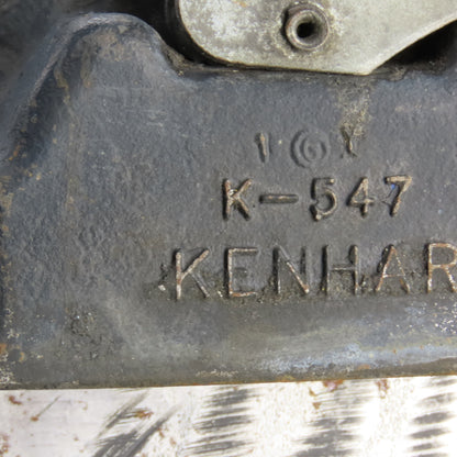Kenhar K-547 Class II 2 16" Tapered Forklift Forks W/ Latches 35-1/2x4" Set Of 2