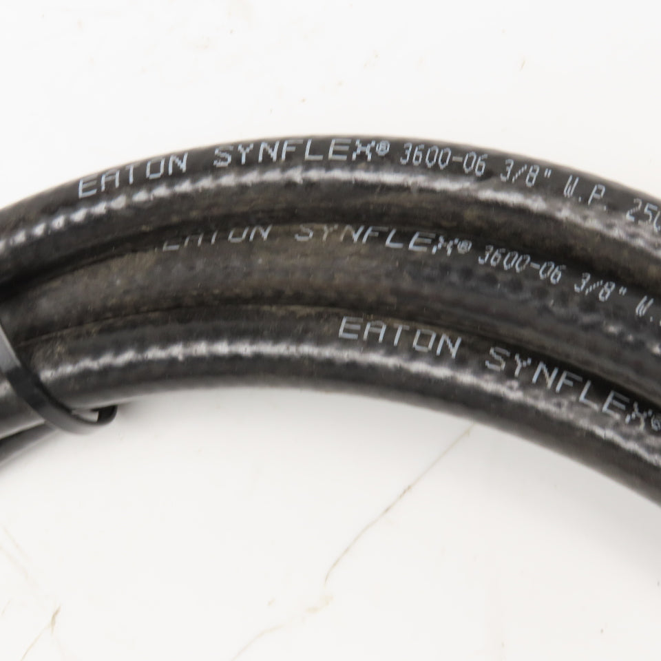 Eaton Synflex 3/8" Inverted Flare Female Swivel Hose Assembly 250PSI 15'