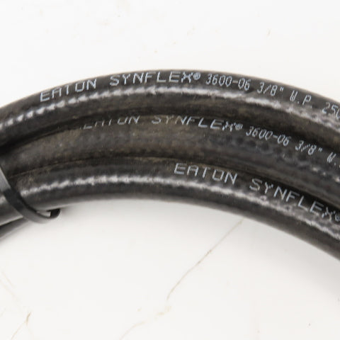 Eaton Synflex 3/8" Inverted Flare Female Swivel Hose Assembly 250PSI 15'