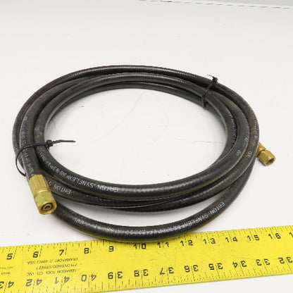 Eaton Synflex 3/8" Inverted Flare Female Swivel Hose Assembly 250PSI 15'