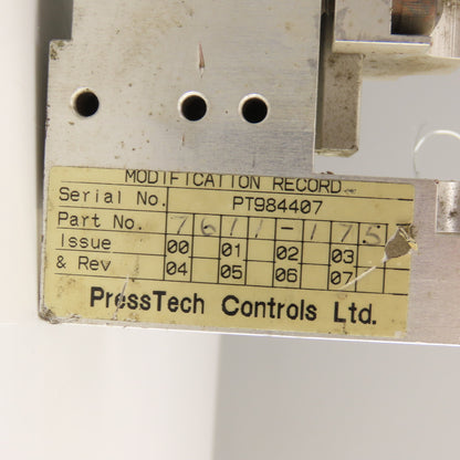 PressTech Controls 7611-175 Linear Rail Sensor W/ 7607-4840-IH