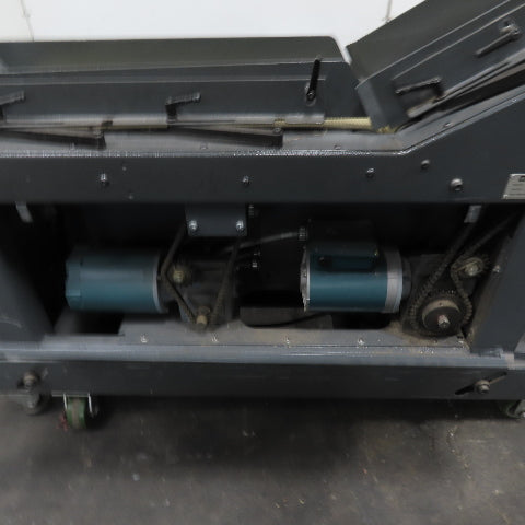Goss 7' x9" W Variable Speed 2-Section Incline Belt Conveyor 115V 1PH 18/50FPM