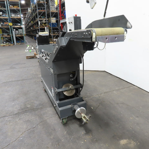 Goss 7' x9" W Variable Speed 2-Section Incline Belt Conveyor 115V 1PH 18/50FPM