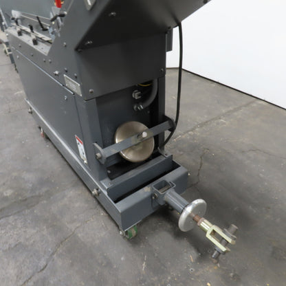 Goss 7' x9" W Variable Speed 2-Section Incline Belt Conveyor 115V 1PH 18/50FPM