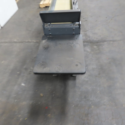Goss 7' x9" W Variable Speed 2-Section Incline Belt Conveyor 115V 1PH 18/50FPM