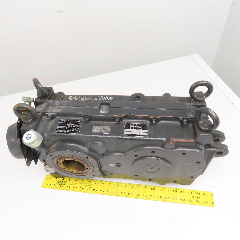Kone HSC21402F-250 25:1 Ratio Right Angle Gear Reducer 1" x 2-3/4" Shafts