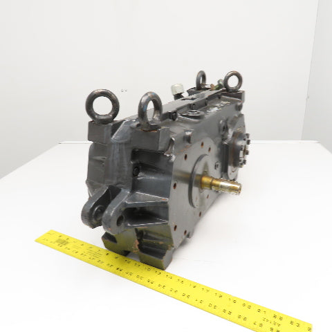 Kone HSC21402F-250 25:1 Ratio Right Angle Gear Reducer 1" x 2-3/4" Shafts