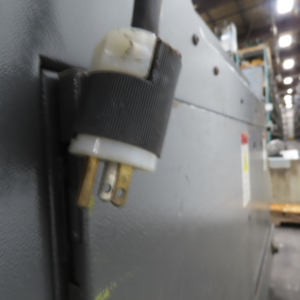 Goss 7' x9" W Variable Speed 2-Section Incline Belt Conveyor 115V 1PH 18/50FPM