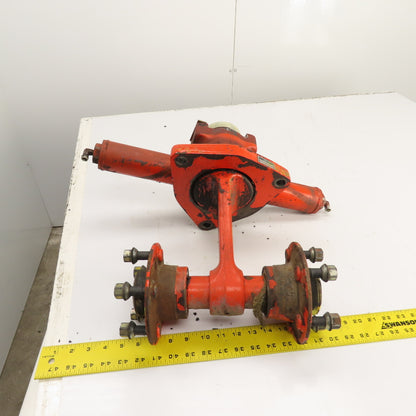 Linde L12-16S 340H092595 Rear Axle Hub Assembly From E15S Forklift NEEDS BEARING