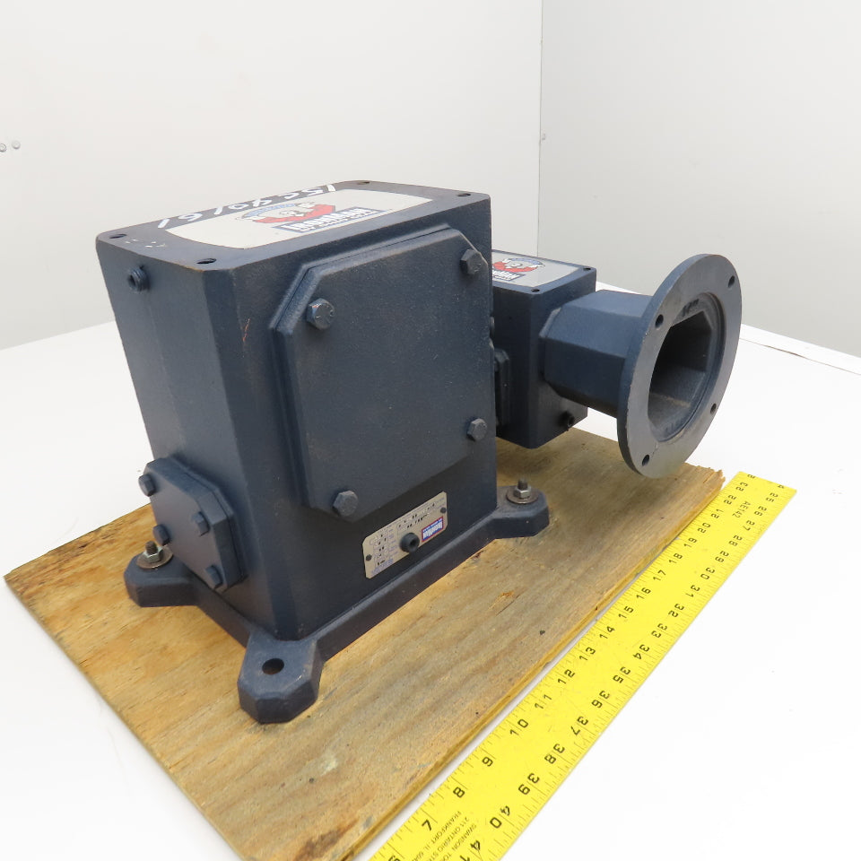 Ohio Gear DM832-500-56-R 500:1 Ratio Right Angle Gear Reducer .5Hp 1464Ft/Lbs.