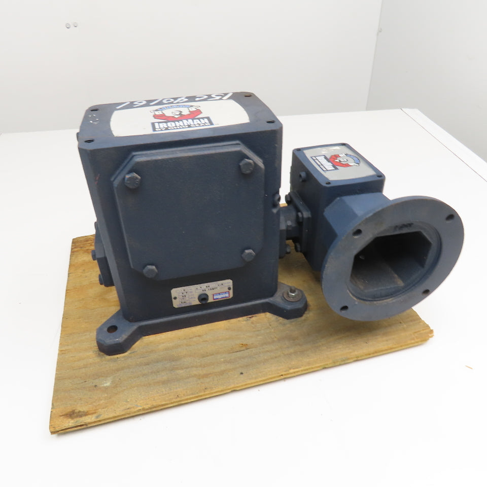 Ohio Gear DM832-500-56-R 500:1 Ratio Right Angle Gear Reducer .5Hp 1464Ft/Lbs.