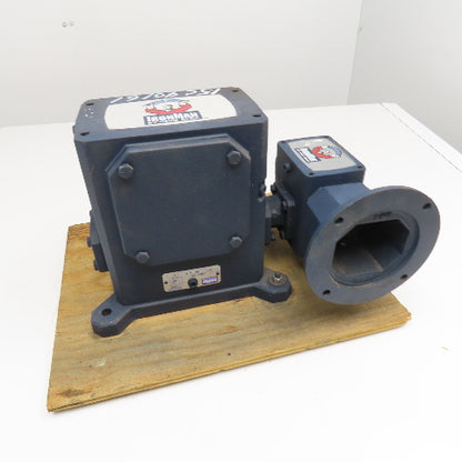 Ohio Gear DM832-500-56-R 500:1 Ratio Right Angle Gear Reducer .5Hp 1464Ft/Lbs.