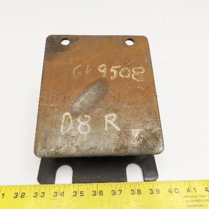 6Y9508 7-1/4" x 6-1/4" Steel Plate Rubber Pad D8 R