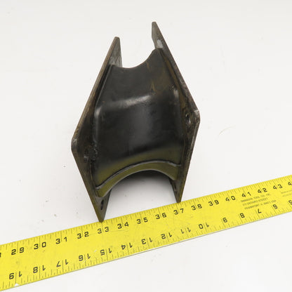 6Y9508 7-1/4" x 6-1/4" Steel Plate Rubber Pad D8 R