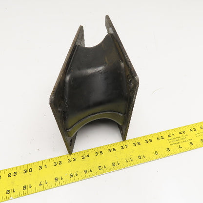 6Y9508 7-1/4" x 6-1/4" Steel Plate Rubber Pad D8 R