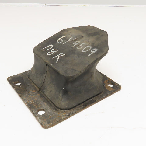 6Y9509 7-1/4" x 6-1/4" Steel Plate Rubber Pad D8 R