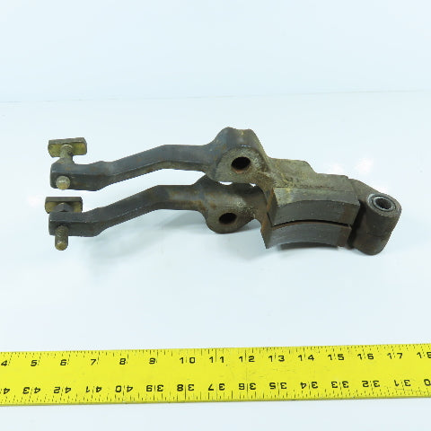 Linde 124 504 03 27 Brake Shoe Holder Assembly From An Electric Forklift E15S