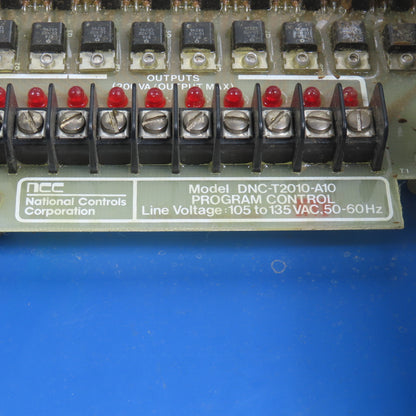 NCC Torit Jet DNC-T2010-A10 Solid State Timer Program Control Board 105-135VAC