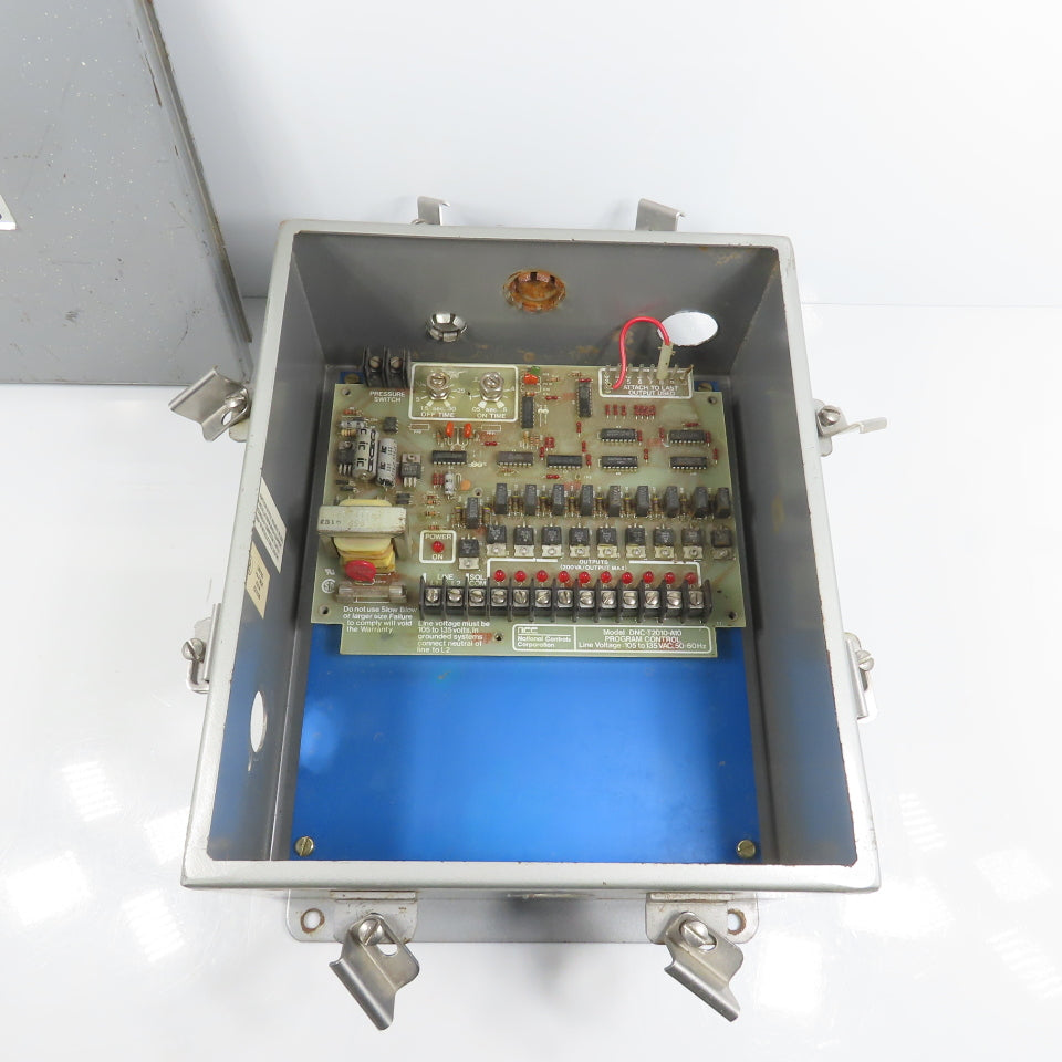 NCC Torit Jet DNC-T2010-A10 Solid State Timer Program Control Board 105-135VAC