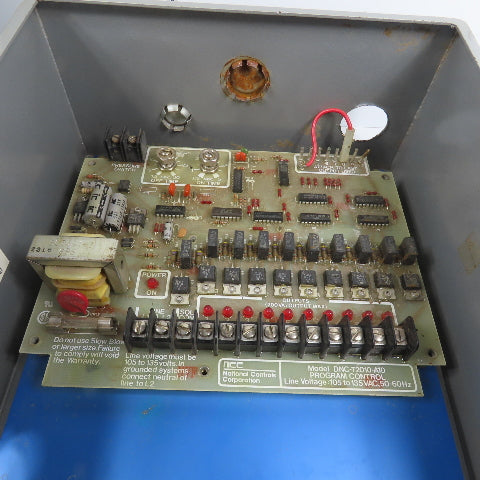 NCC Torit Jet DNC-T2010-A10 Solid State Timer Program Control Board 105-135VAC