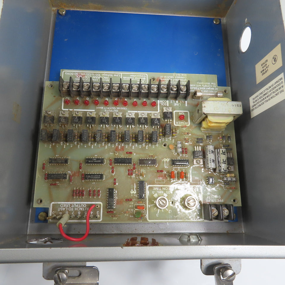 NCC Torit Jet DNC-T2010-A10 Solid State Timer Program Control Board 105-135VAC