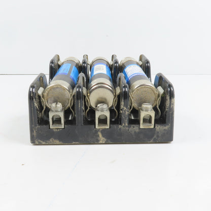 Marathon 6F60A3B 3 Pole 60A Fuse Holder 600V Class H W/ (45A Fuses)